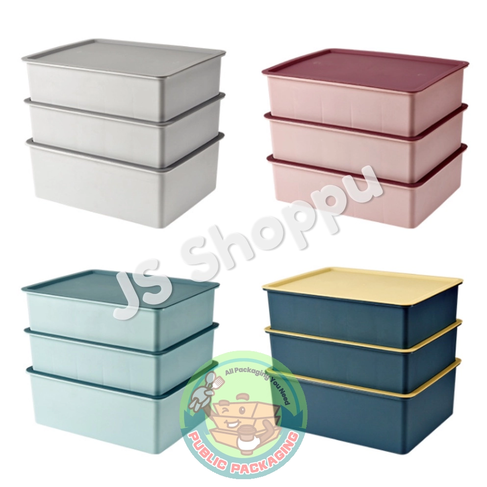 Innerwear Socks Bra Storage Box Organizer 衣物文胸内裤袜子收纳盒 (Plastic Box)