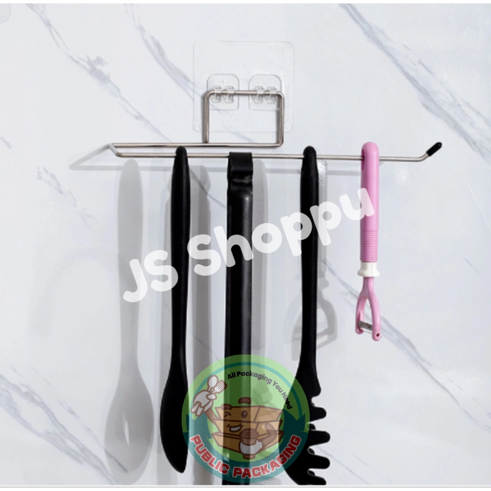 1pc Cabinet Hanging Paper Towel Holder