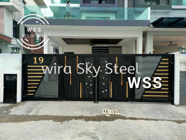 40 Premium Series Aluminium Trackless Folding Gate Selangor, Malaysia, Kuala Lumpur (KL), Semenyih Supplier, Suppliers, Supply, Supplies | Wira Sky Steel Sdn Bhd