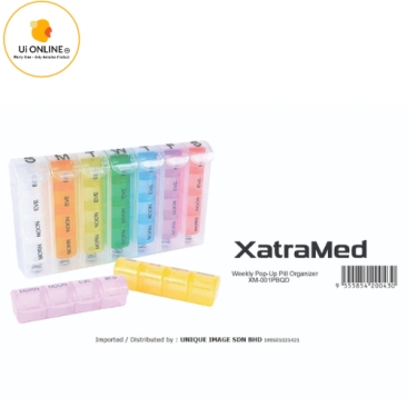 XATRAMED WEEKLY POP-UP PILL ORGANIZER-(XM-001PBQD)