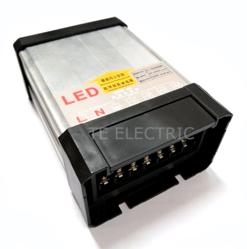 AC TO DC 12V 16.6A RAINPROOF POWER SUPPLY 200W OUTDOOR USE TRANSFORMER