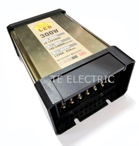 AC TO DC 12V 25A RAINPROOF POWER SUPPLY 300W OUTDOOR USE TRANSFORMER