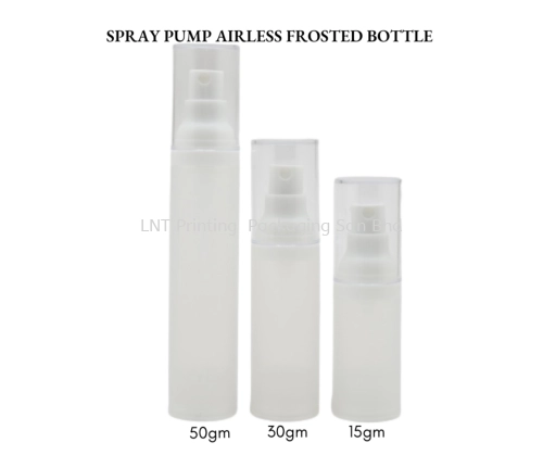 A007/50F-W.SP. 50Ml Frosted Airless Spray