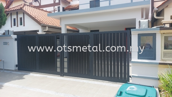 SSG092 Stainless Steel Gate Johor Bahru (JB) Design, Supplier, Supply | OTS Metal Works