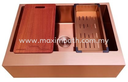 IT-B76055 (RG) Apron Sink / Farmhouse Sink Kitchen Sink Kitchen Collection Puchong, Selangor, Kuala Lumpur (KL), Malaysia Supplier, Suppliers, Supplies, Supply | Maxim Bath & Kitchen Gallery Sdn Bhd