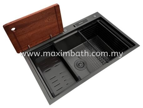 IT-M7850 (BL) Workstation Sink Kitchen Sink Kitchen Collection Puchong, Selangor, Kuala Lumpur (KL), Malaysia Supplier, Suppliers, Supplies, Supply | Maxim Bath & Kitchen Gallery Sdn Bhd