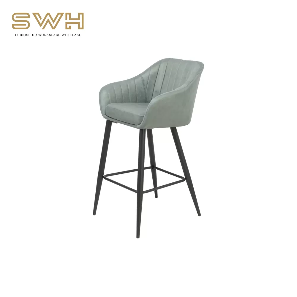 RCF 30 Inch Bar Stool With Metal Leg | Cafe Furniture Penang