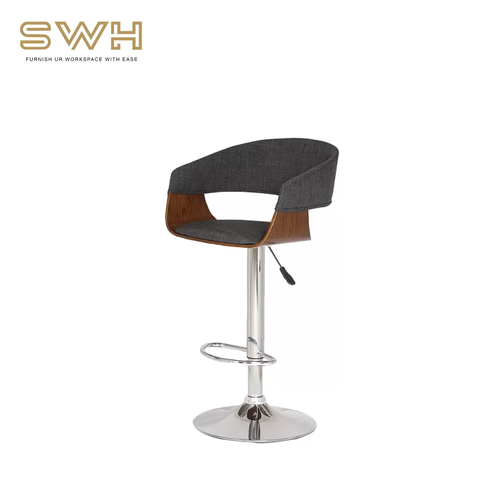 RCF Bar Stool with Swivel Seat | Cafe Furniture Penang