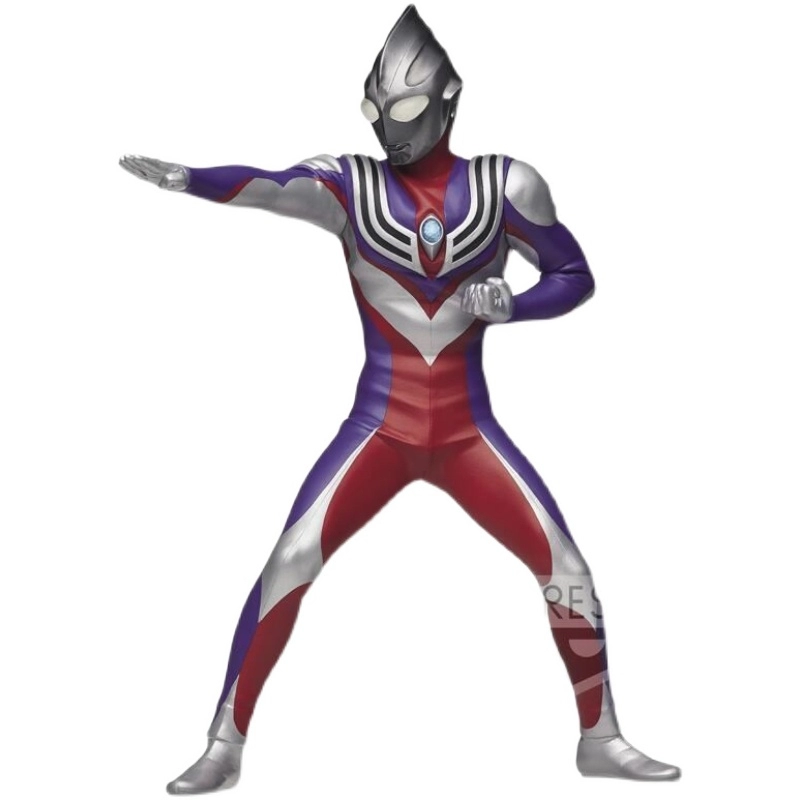 Banpresto Ultraman Tiga Blast Mode Sky Type Hero’s Brave Statue Figure Night Fight Version