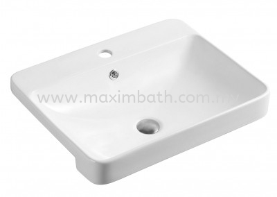 TRENTO SR Semi-Recessed Basin Bathroom Basin Bathroom Collection Puchong, Selangor, Kuala Lumpur (KL), Malaysia Supplier, Suppliers, Supplies, Supply | Maxim Bath & Kitchen Gallery Sdn Bhd