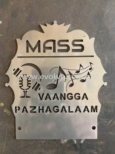 Stainless Steel Logo Tag  Laser Cut Malaysia, Johor Bahru (JB), Ulu Tiram Supplier, Suppliers, Supply, Supplies | Evolve Hardware Sdn Bhd