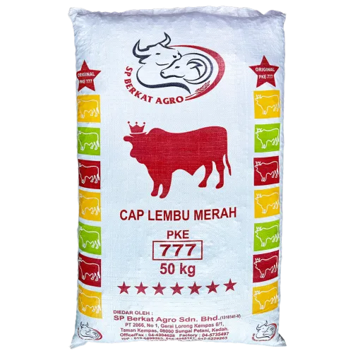 PKE777 Makanan Lembu Cap Merah / Dedak Lembu (50KG)