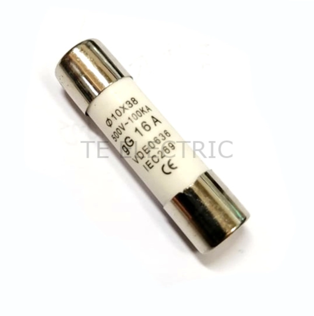 10mm X 38mm CERAMIC CARTRIDGE FUSE 2/4/6/10/16/20/32A CYLINDER TYPE FUSE100KA 500V