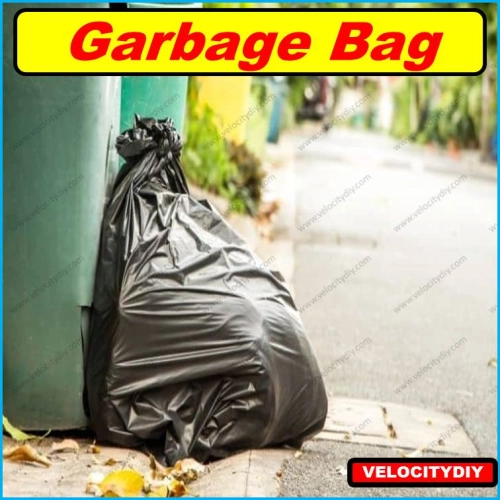 （特大垃圾袋）Extra Big Garbage Bag Plastic Bag Trash Bag Rubbish Bag Beg Sampah Beg Hitam