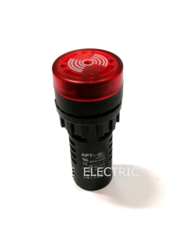 22MM PILOT LAMP COME WITH BUZZER 240VAC INDICATOR LIGHT