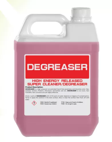 DEGREASER - HIGH ENERGY RELEASED SUPER CLEANER / DEGREASER