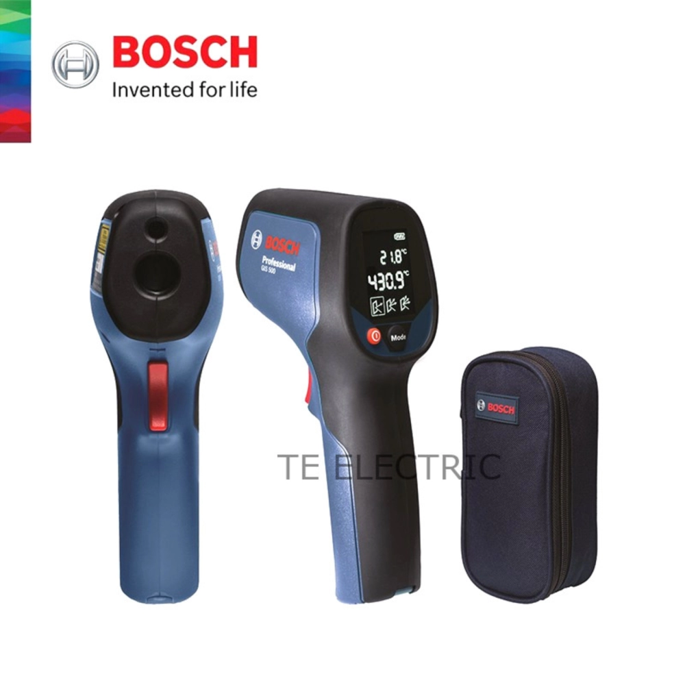 BOSCH GIS 500 INFRARED THERMOMETER LCD DIGITAL Non-Contact IR POINT LASER  METER GUN HOME IMPROVEMENT OTHERS Johor Bahru (JB), Malaysia Supplier,  Dealer, Provider | T.E. Electric Sdn Bhd