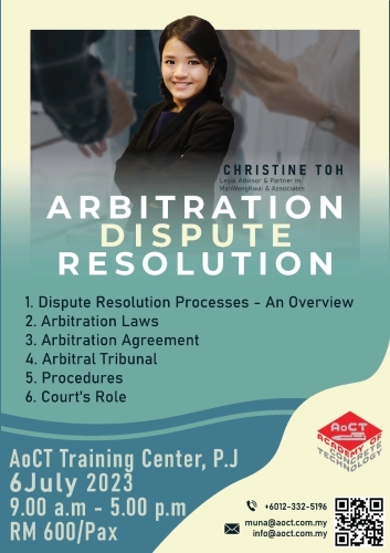 ARBITRATION DISPUTE RESOLUTION