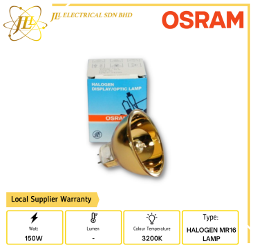 OSRAM 64635 150W 15V MR16 3200K HALOGEN LAMP GOLD REFLECTOR HLX