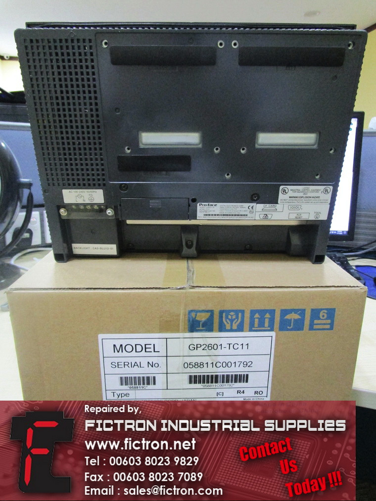 GP2601-TC11 GP2601TC11 PRO-FACE HMI Supply Repair Malaysia Singapore Indonesia USA Thailand