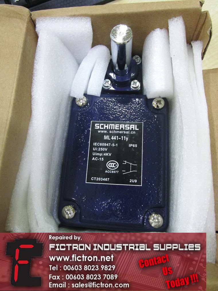 ML441-11Y ML44111Y SCHMERSAL Limit Switch Supply Malaysia Singapore Indonesia USA Thailand