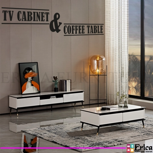 TV1682 6FT WALL TV MOUNTED CABINET Living Room TV Cabinet Johor