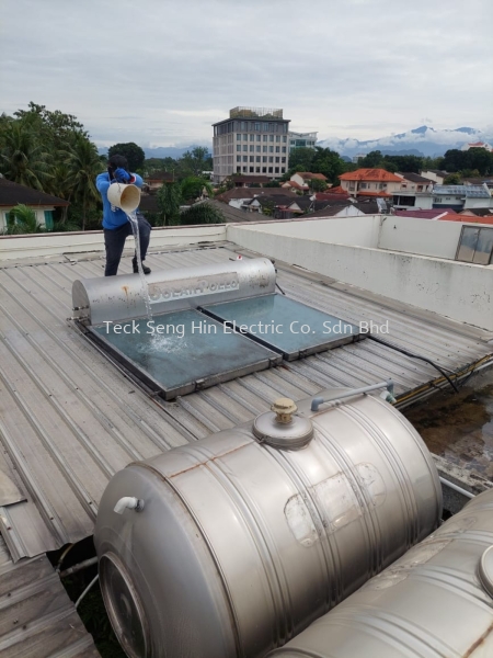 Chateau Garden, Ipoh SERVICE & MAINTENANCE CLEANING & CHEMICAL SERVICE SOLAR FLAT PANEL Perak, Malaysia, Ipoh Supplier, Suppliers, Supply, Supplies | Teck Seng Hin Electric Co. Sdn Bhd