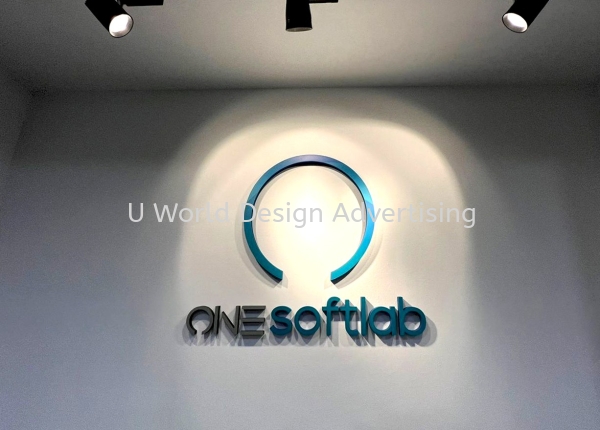 3D Box Up Indoor Company Logo Signage | Office Reception Pejabat Wall Deco | Manufacturer Supplier Installer | Malaysia 3D SIGNAGE PVC BOARD (INDOOR) Malaysia, Selangor, Klang, Kuala Lumpur (KL) Manufacturer, Supplier, Supply, Supplies | U World Design Advertising