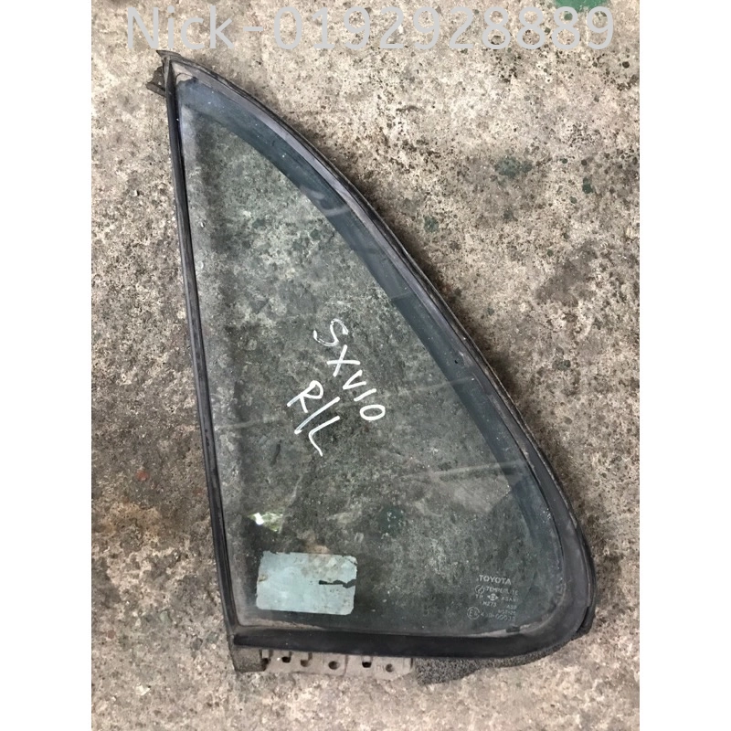 TOYOTA CAMRY SXV10 REAR TRIANGLE GLASS ( RLH )