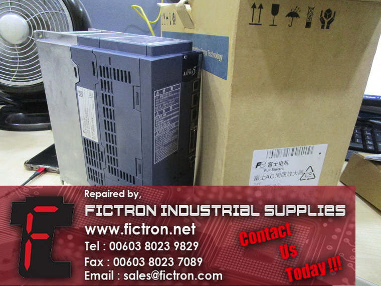 RYT152C5-VV2 RYT152C5VV2 FUJI ELECTRIC Servo Amplifier Supply Repair Malaysia Singapore Indonesia USA Thailand