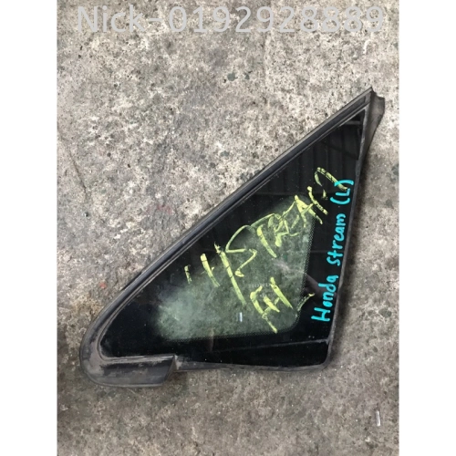 HONDA STREAM FRONT SMALL WINDOW GLASS ( FLH )