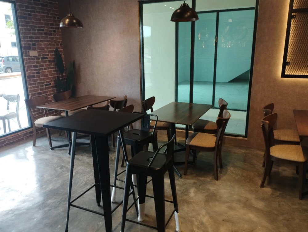 Cafe Dining Table | Cafe Dining Chair | Cafe Sofa | Cafe Furniture Penang Set Up For Ufa Western Cafe Bayan Lepas Sungai Nibong