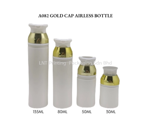 A082 GOLD CAP AIRLESS BOTTLE 