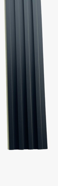 FLUTED WALL PANEL (MATTE BLACK) Indoor Wall Panel Fluted Wall Panel Puchong, Selangor, Malaysia Supplier, Suppliers, Supplies, Supply | Dynaloc Sdn Bhd