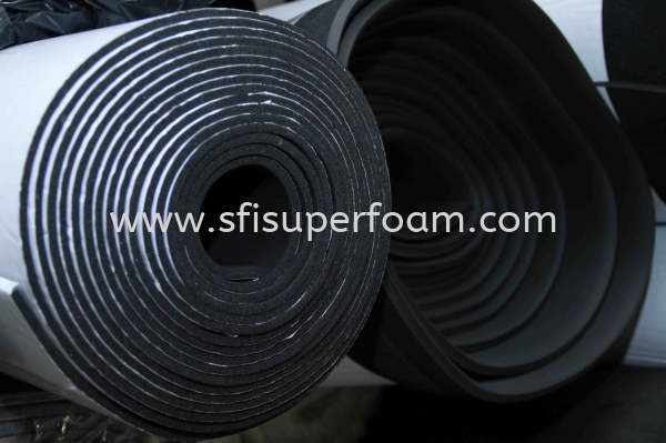 NBR Roll Foam (Single Side Tape) Custom Building & Construction Foam Building & Construction Malaysia, Selangor, Kuala Lumpur (KL) Supplier, Suppliers, Supply, Supplies | SUPER FOAM INDUSTRY SUPPLY SDN BHD