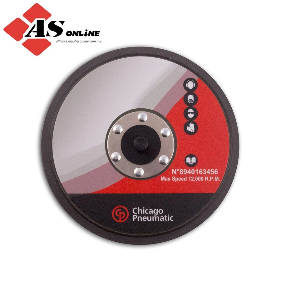 CHICAGO PNEUMATIC 6 (150mm) Pad PSA With 6 Holes / Model