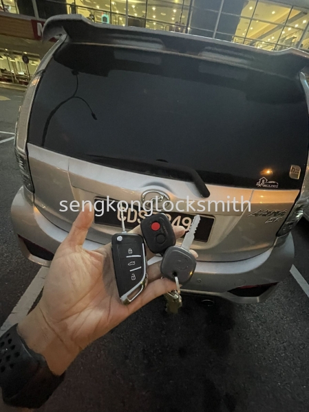 Perodua Myvi car flip key remote control  car remote Selangor, Malaysia, Kuala Lumpur (KL), Puchong Supplier, Suppliers, Supply, Supplies | Seng Kong Locksmith Enterprise