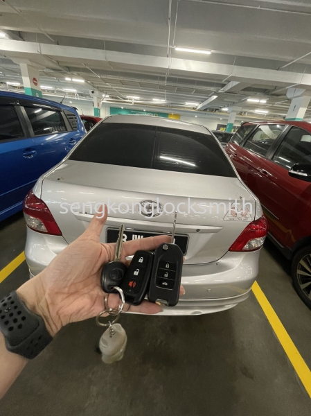 Toyota Vios car key with remote control  car remote Selangor, Malaysia, Kuala Lumpur (KL), Puchong Supplier, Suppliers, Supply, Supplies | Seng Kong Locksmith Enterprise