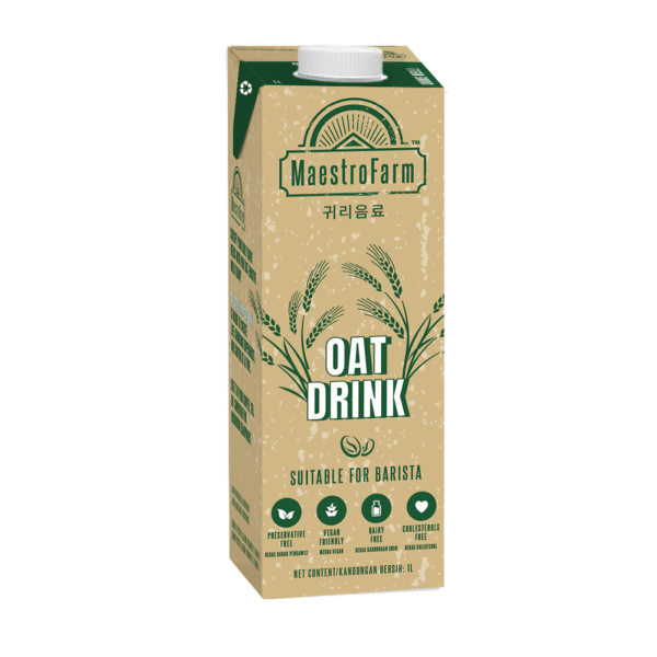 MaestroFarm Oat Drink (12 x 1L) MaestroFarm Malaysia, Selangor, Kuala Lumpur (KL), Penang Manufacturer, Supplier, Supply, Supplies | BEXPRESS MARKETING (M) SDN BHD