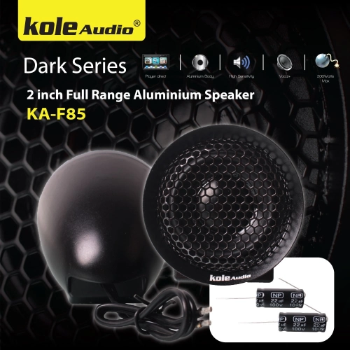 Kole Audio Dark Series 2 inch Full Range Speaker  - KA-F85