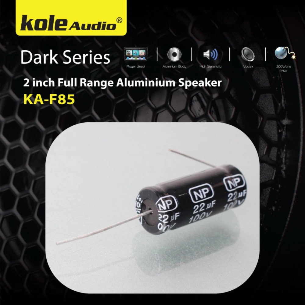 Kole Audio Dark Series 2 inch Full Range Speaker  - KA-F85