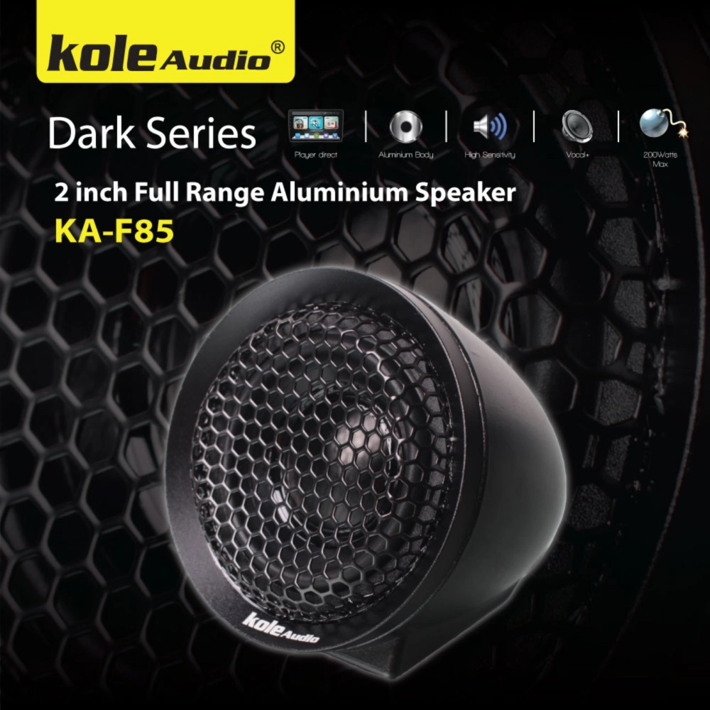 Kole Audio Dark Series 2 inch Full Range Speaker  - KA-F85