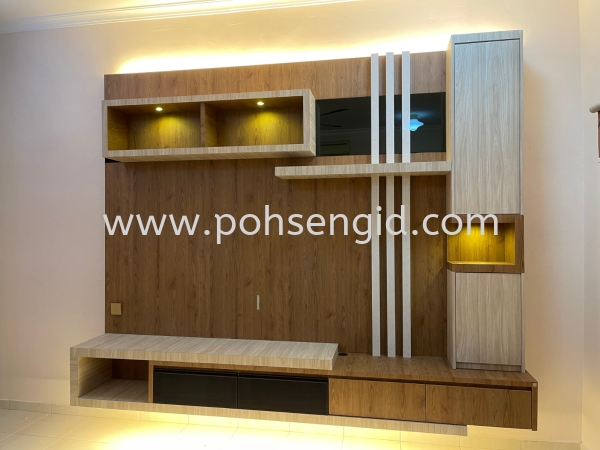  Living Room Seremban, Negeri Sembilan (NS), Malaysia Renovation, Service, Interior Design, Supplier, Supply | Poh Seng Furniture & Interior Design