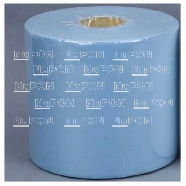 Plain polycellulose wiper blue  Jumbo Roll/Hand Roll Wiper Industrial Products Philippines, Asia Pacific Supplier, Supply, Supplies, Specialist | NuPon Technology
