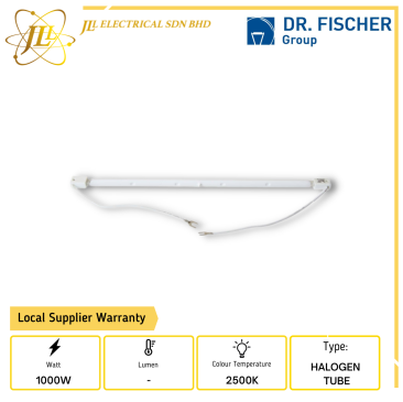 DR.FISCHER 13195Z/98 1000W 235V SK15 HALOGEN IR WHITE REFLECTOR TUBE