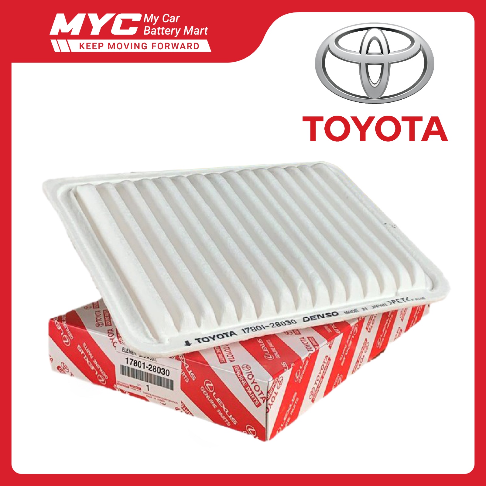 TOYOTA AIR FILTER 17801-28030