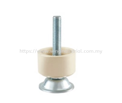 M8x50mm Screw Leveling Foot 32 mm Steel Base  (L-2A)