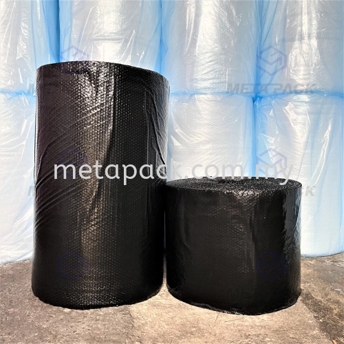 Black Bubble Wrap Single Layer 50cm x 100m