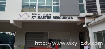 XY MASTER RESOURCES PVC signboard