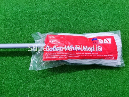 1040011S COTTON WHITE MOP(S) WITH HANDLE